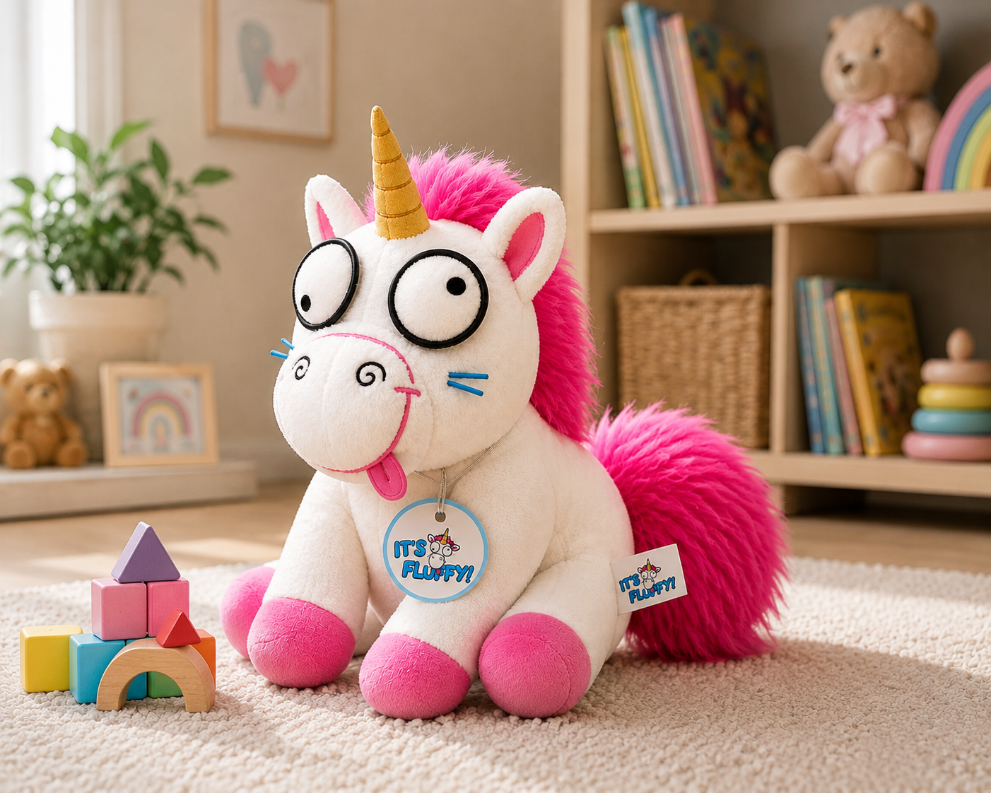 Cuddly Unicorn Plush Toy