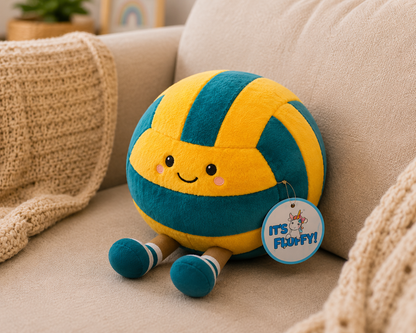 Plush Volleyball Character Toy